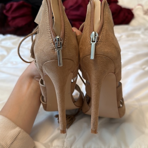 steve madden tie heels - Picture 4 of 4